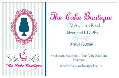 The Cake Boutique Liverpool - Home